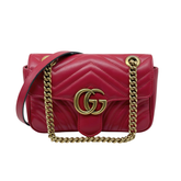 Gucci Small GG Marmont Matelasse Calfskin shoulder bag (pre-owned)