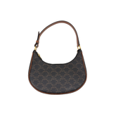 Celine Ava Bag Triomphe Coated Canvas hobo bag (pre-owned)