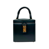 Loewe Anagram Vintage Dark Green vanity handbag (pre-owned)