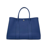 Hermes 2018 Negonda Garden Party 30 MM Bleu Saphir (pre-owned)