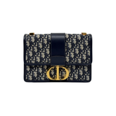 Dior 30 Montaigne Oblique leather handbag (pre-owned)