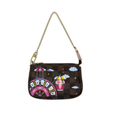 Louis Vuitton Pochette Accessoires Limited Edition Vivienne Xmas Damier Mini clutch bag (pre-owned)