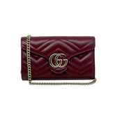 Gucci GG Marmont chain wallet (brand new)