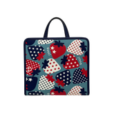 Gucci Coated Canvas Strawberry Stars Childrens Tote Red White Blue (brand new)