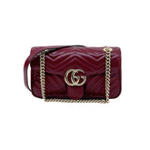 Gucci Small GG Marmont Chevron-quilted Shoulder Bag in Leather (brand new)