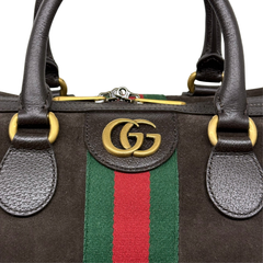 Gucci Suede Leather Travel Bag (brand new)