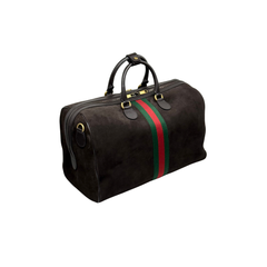 Gucci Suede Leather Travel Bag (brand new)