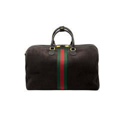Gucci Suede Leather Travel Bag (brand new)