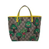 Gucci Children's GG Supreme Smiling Plants tote bag (pre-owned)