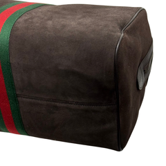 Gucci Suede Leather Travel Bag (brand new)