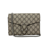 Gucci Beige PVC Dionysus Mini Chain Bag (pre-owned)