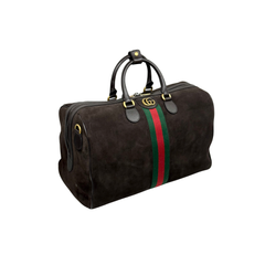 Gucci Suede Leather Travel Bag (brand new)