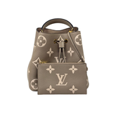 Louis Vuitton Monogram Giant Bicolor Empreinte Neonoe MM bucket bag (pre-owned)