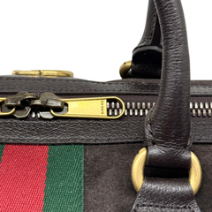 Gucci Suede Leather Travel Bag (brand new)