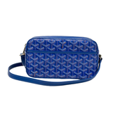 Goyard Cap Vert Bag Coated Canvas crossbody bag Blue(pre-owned)