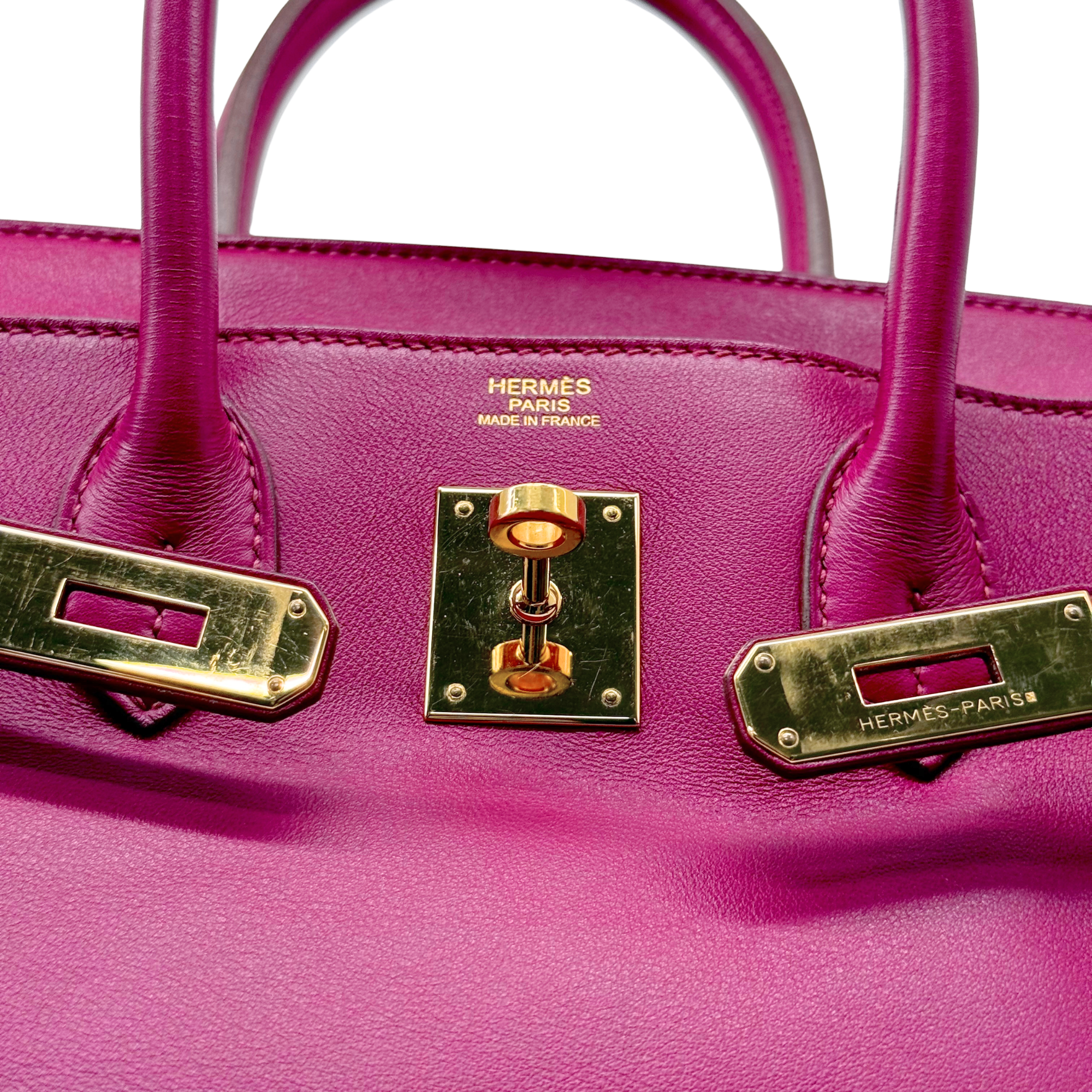 Hermes magenta birkin