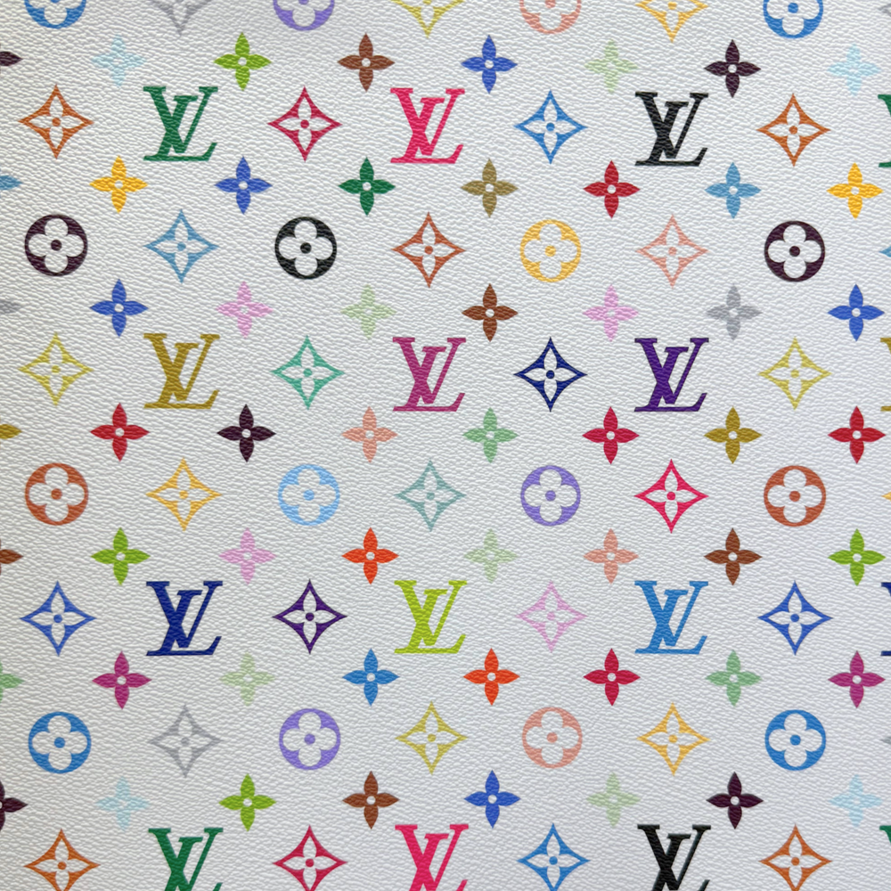 Louis Vuitton multicolor monogram fabric panel