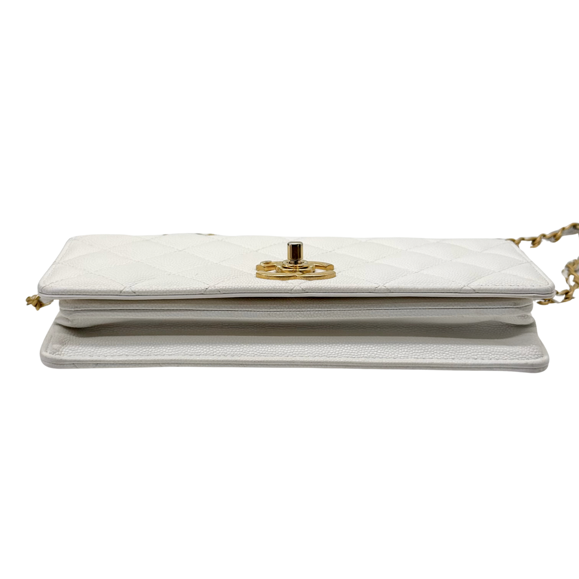 White Chanel Bag Small