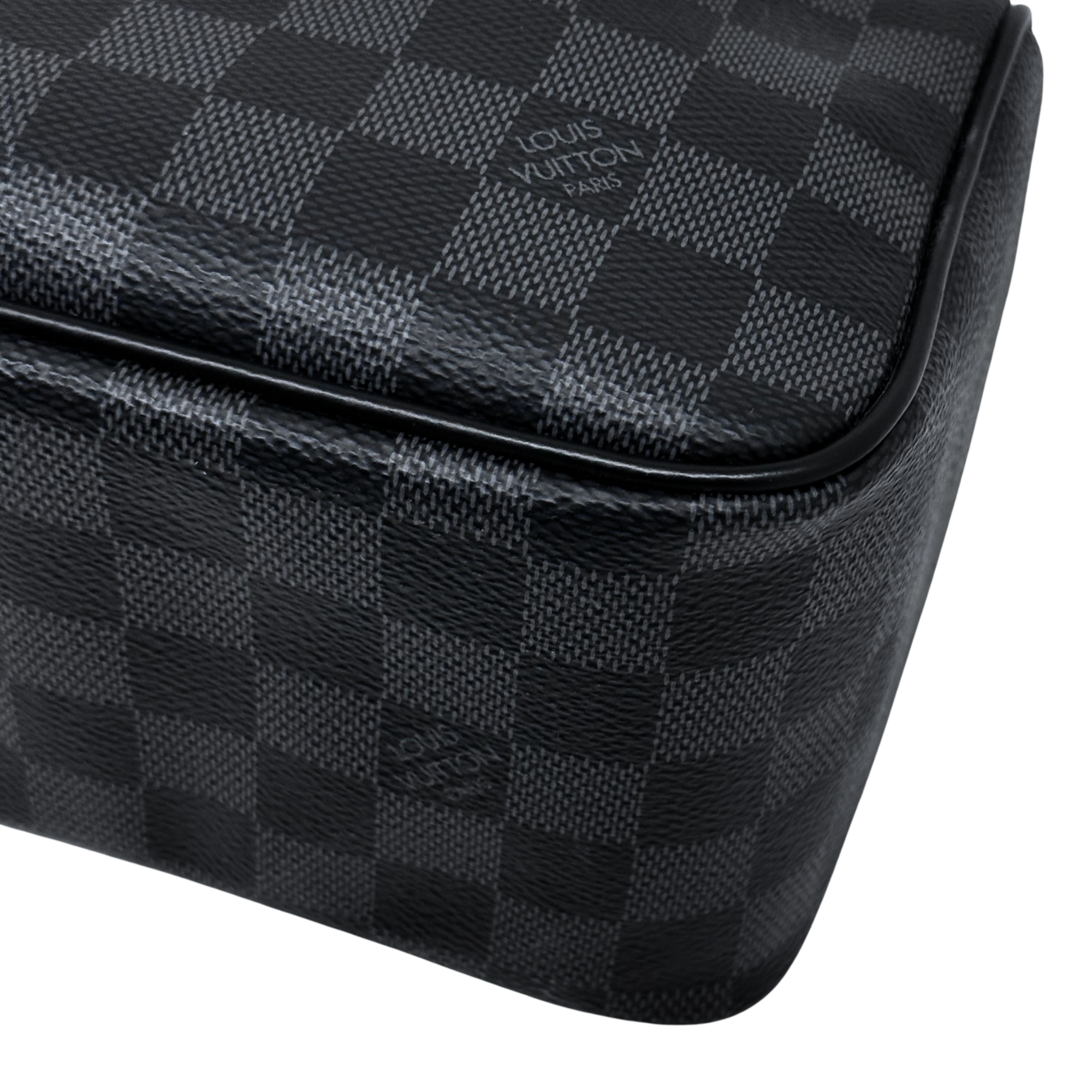 Louis Vuitton Damier Graphite Toiletry Pouch clutch bag black (brand new)