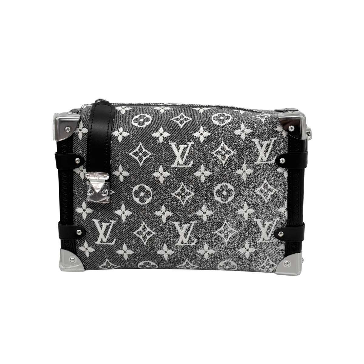 Louis Vuitton Monogram Jacquard Denim Side Trunk Grey (brand new)