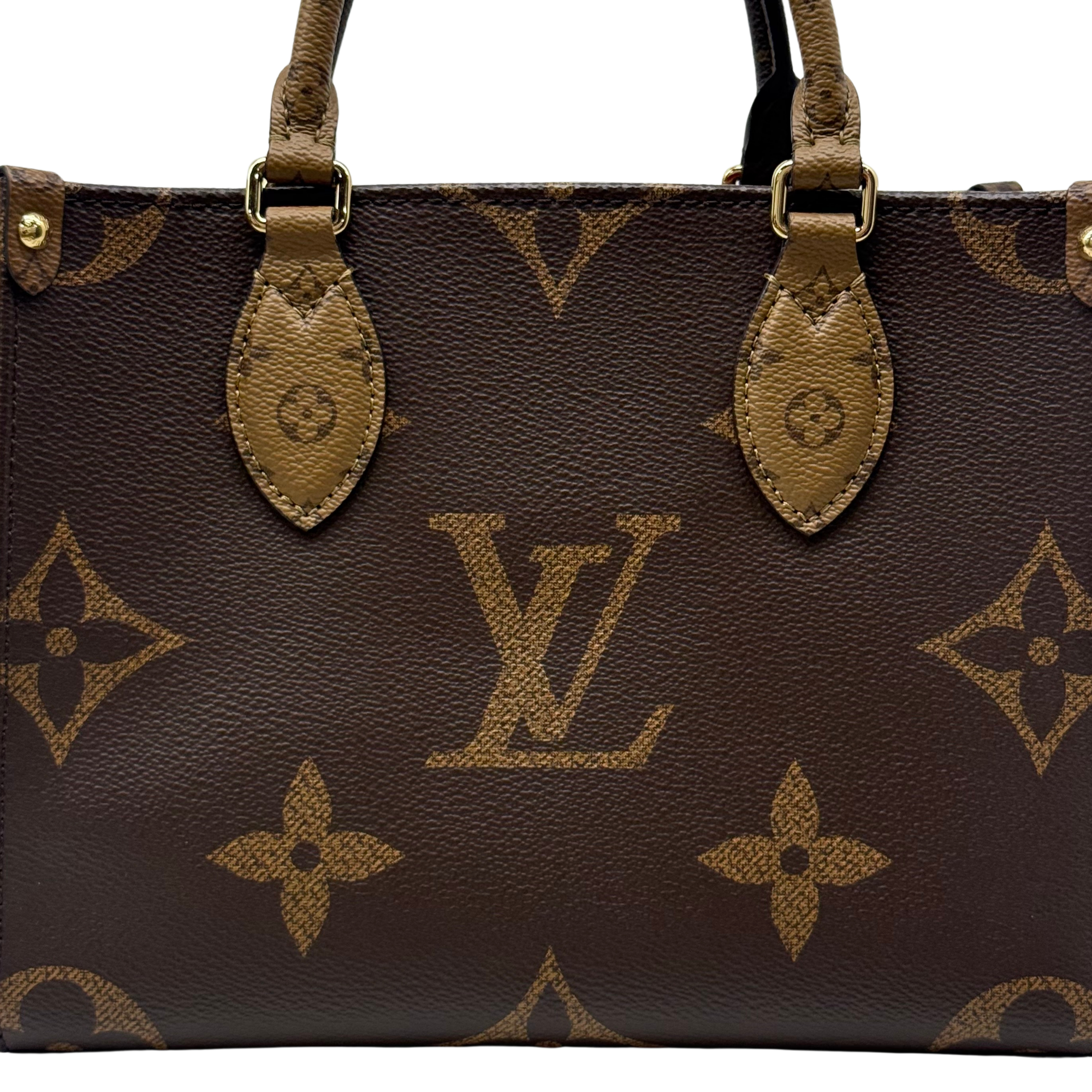 Louis Vuitton OnTheGo Tote Reverse Monogram Giant PM shoulder bag (pre-owned)