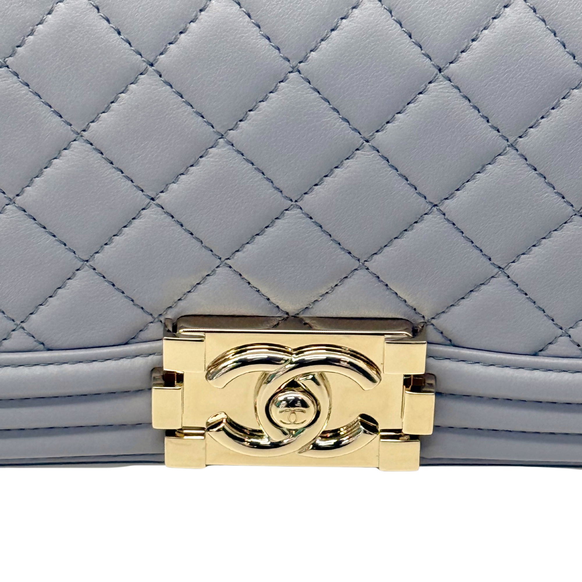 Chanel grey bag