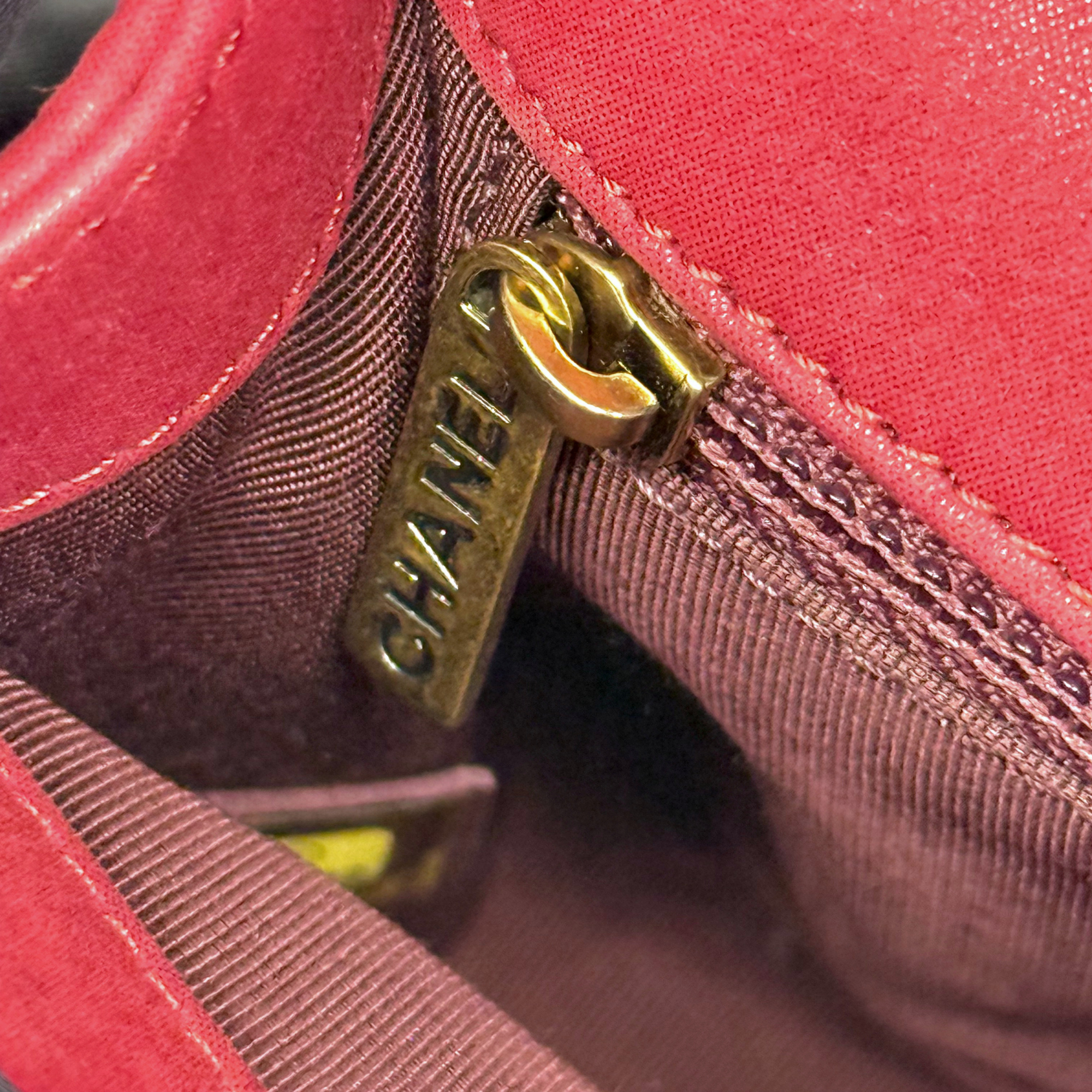 Red Chanel Bag