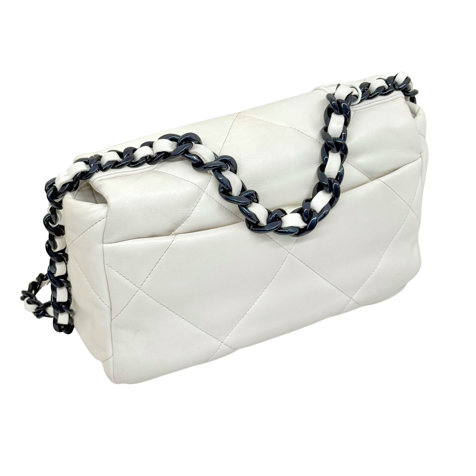 Chanel Lambskin C19 Flap Bag (pre-owned)