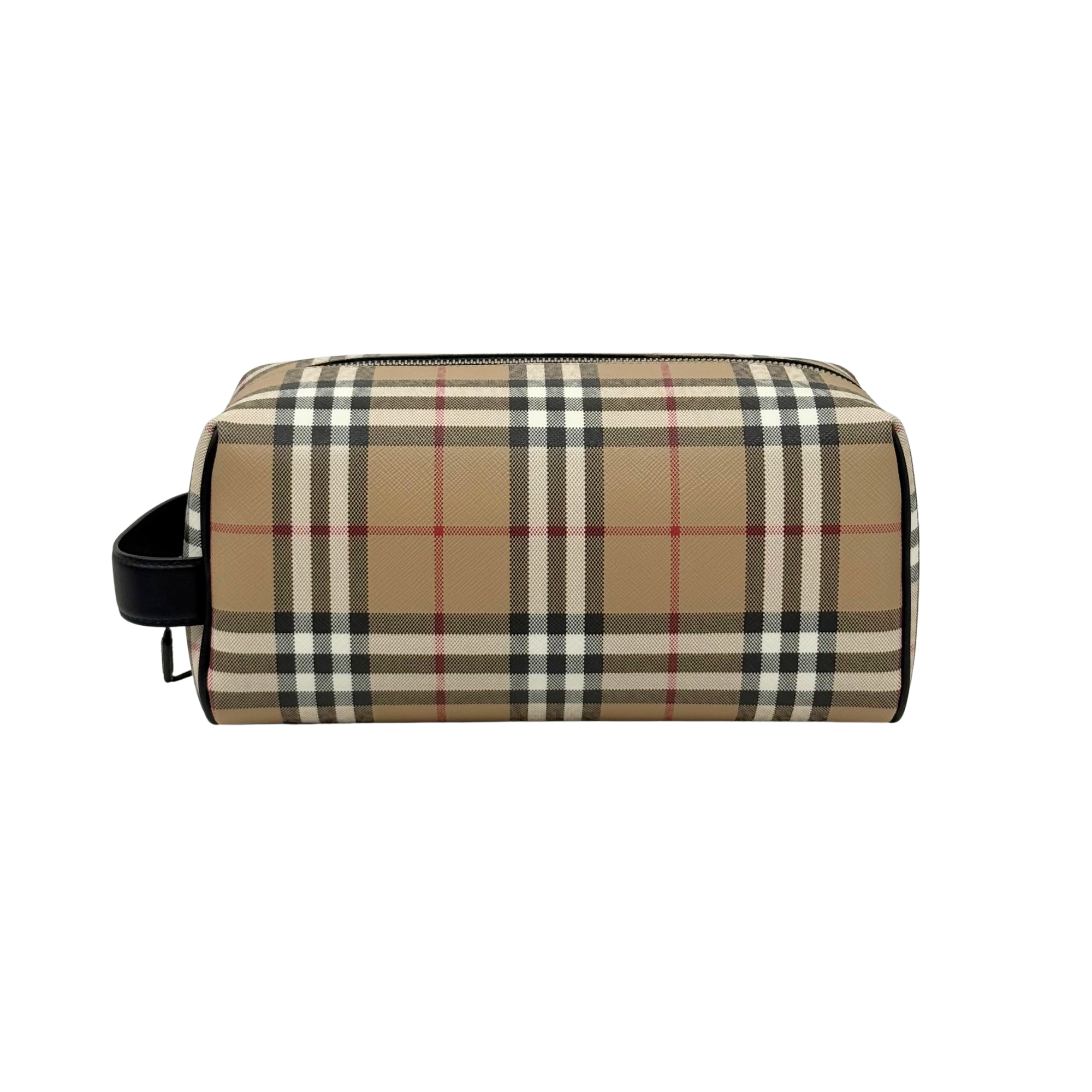 Burberry check toiletry pouch (brand new)