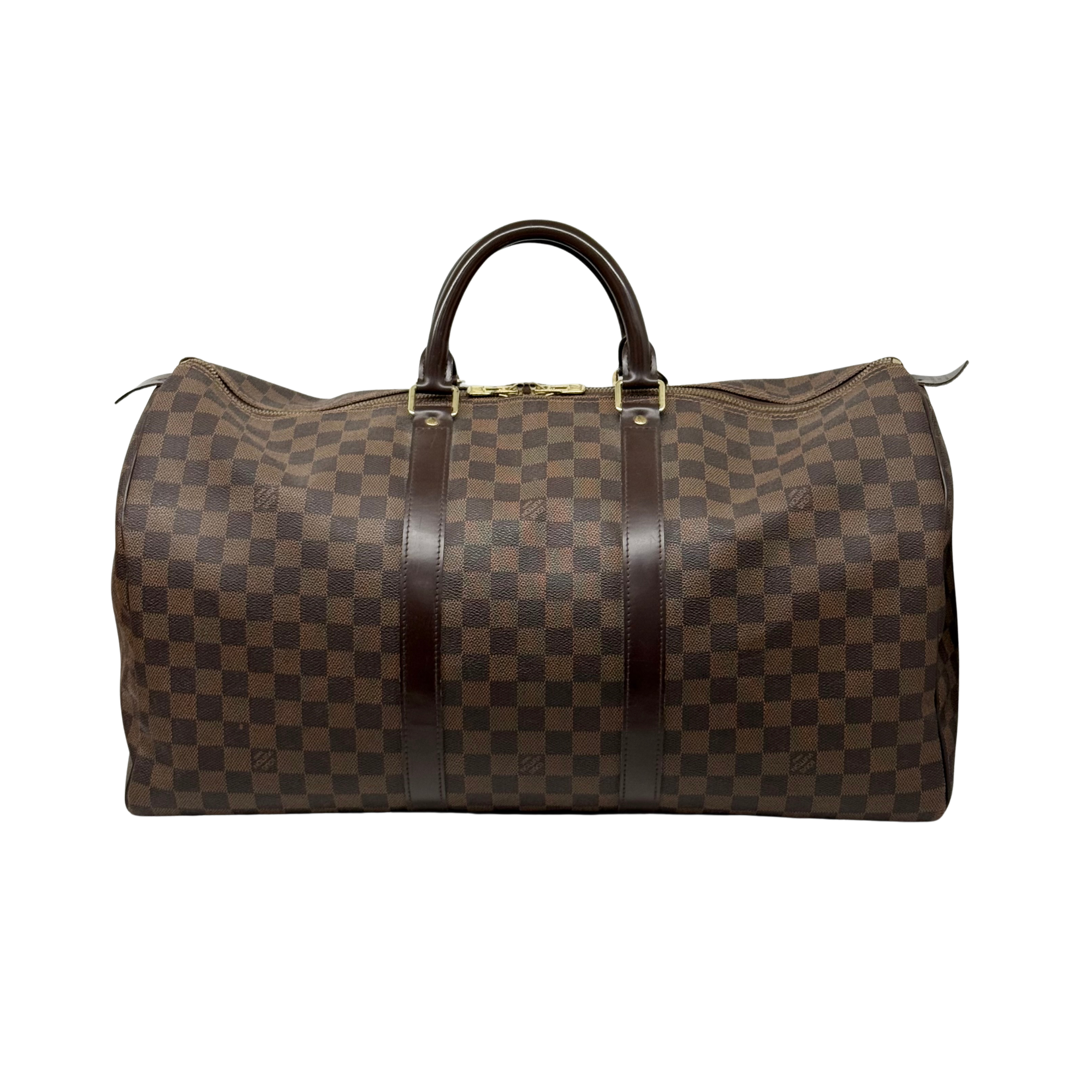 Louis Vuitton Keepall Bandouliere Bag Damier 55 travel bag (pre-owned)