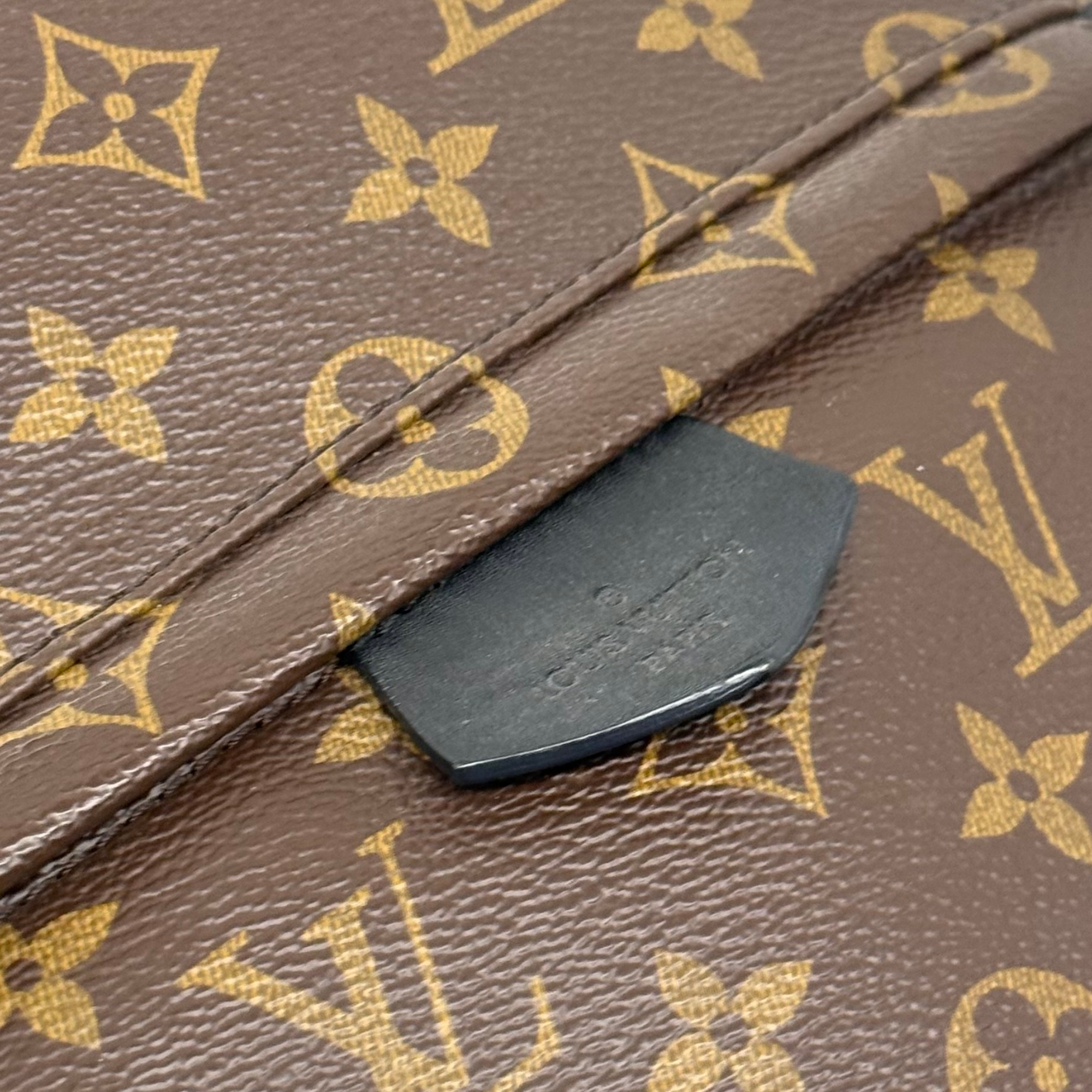 Louis Vuitton Palm Springs PM Brown Monogram Canvas Backpack Bag (pre-owned)