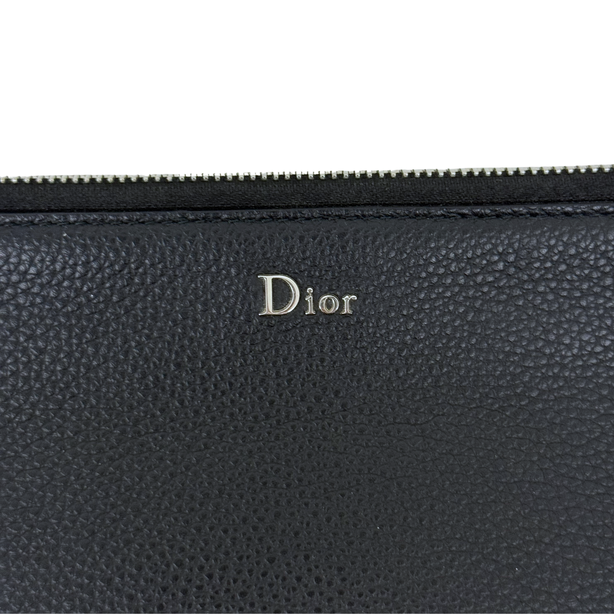 Dior Homme leather clutch bag (pre-owned)