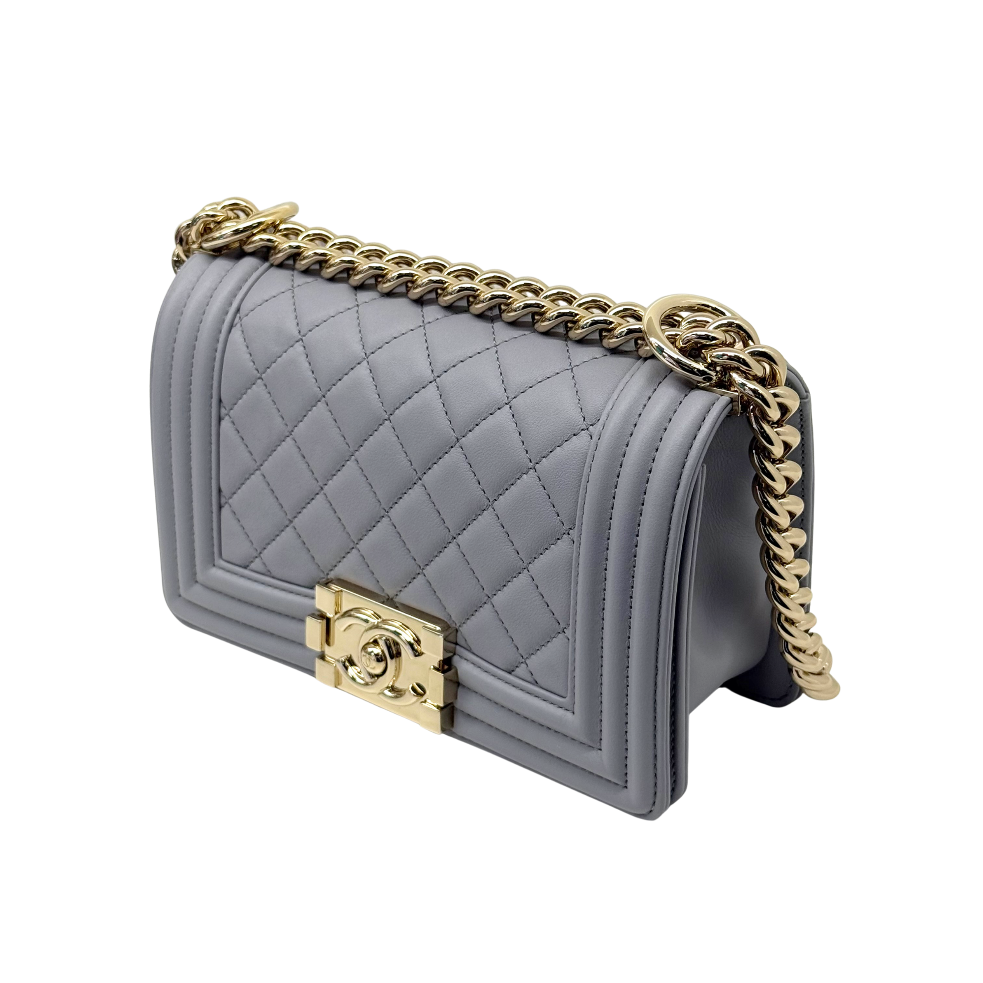 Chanel grey bag