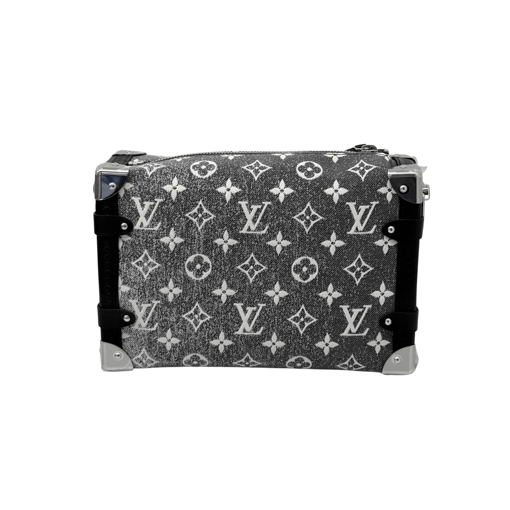 Louis Vuitton Monogram Jacquard Denim Side Trunk Grey (brand new)