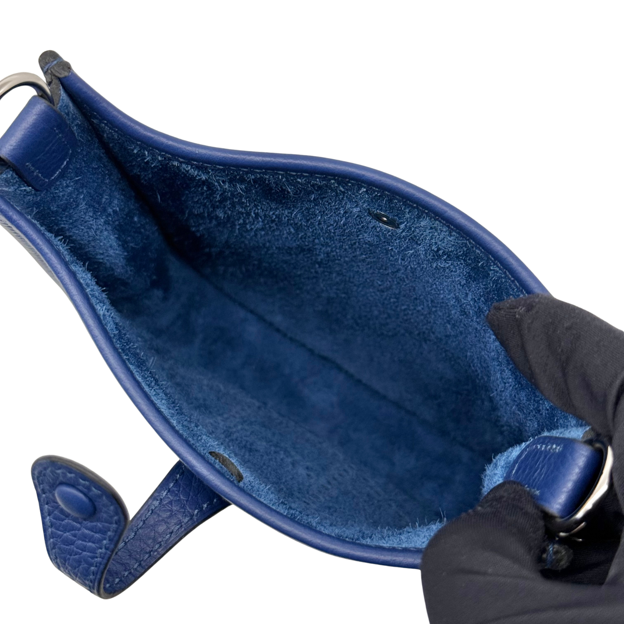 Hermes blue Evelyn