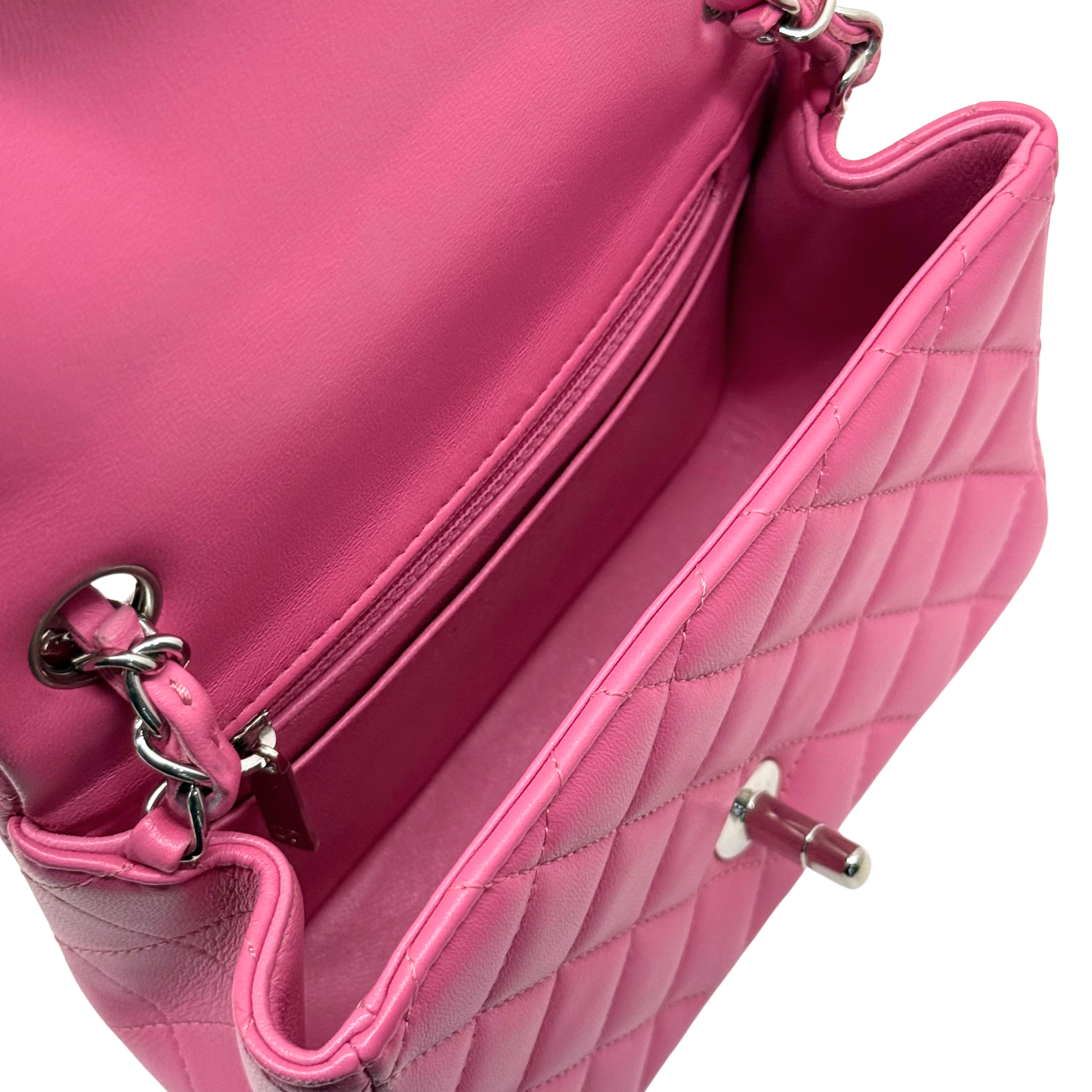 Chanel small pink bag