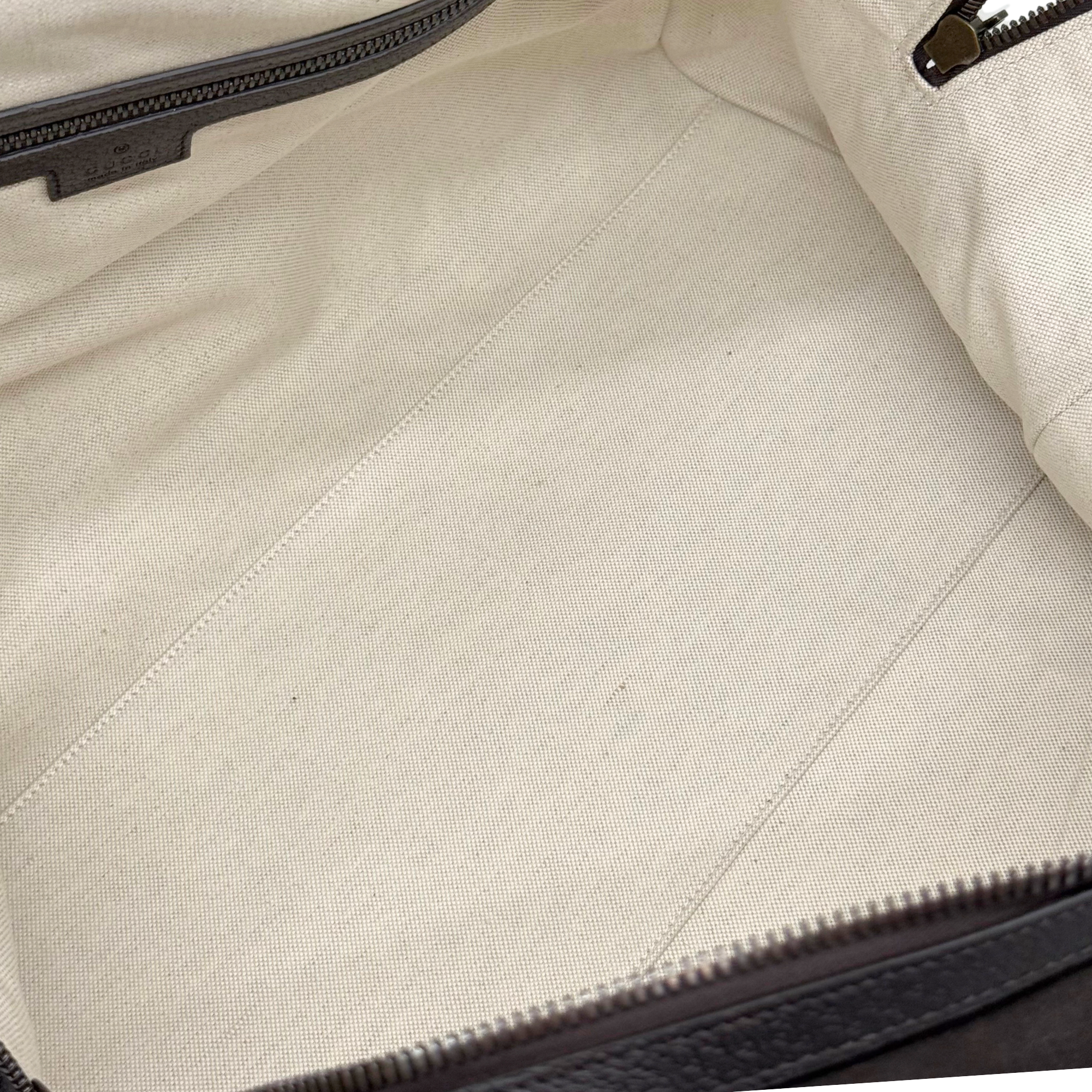 Gucci Suede Leather Travel Bag (brand new)