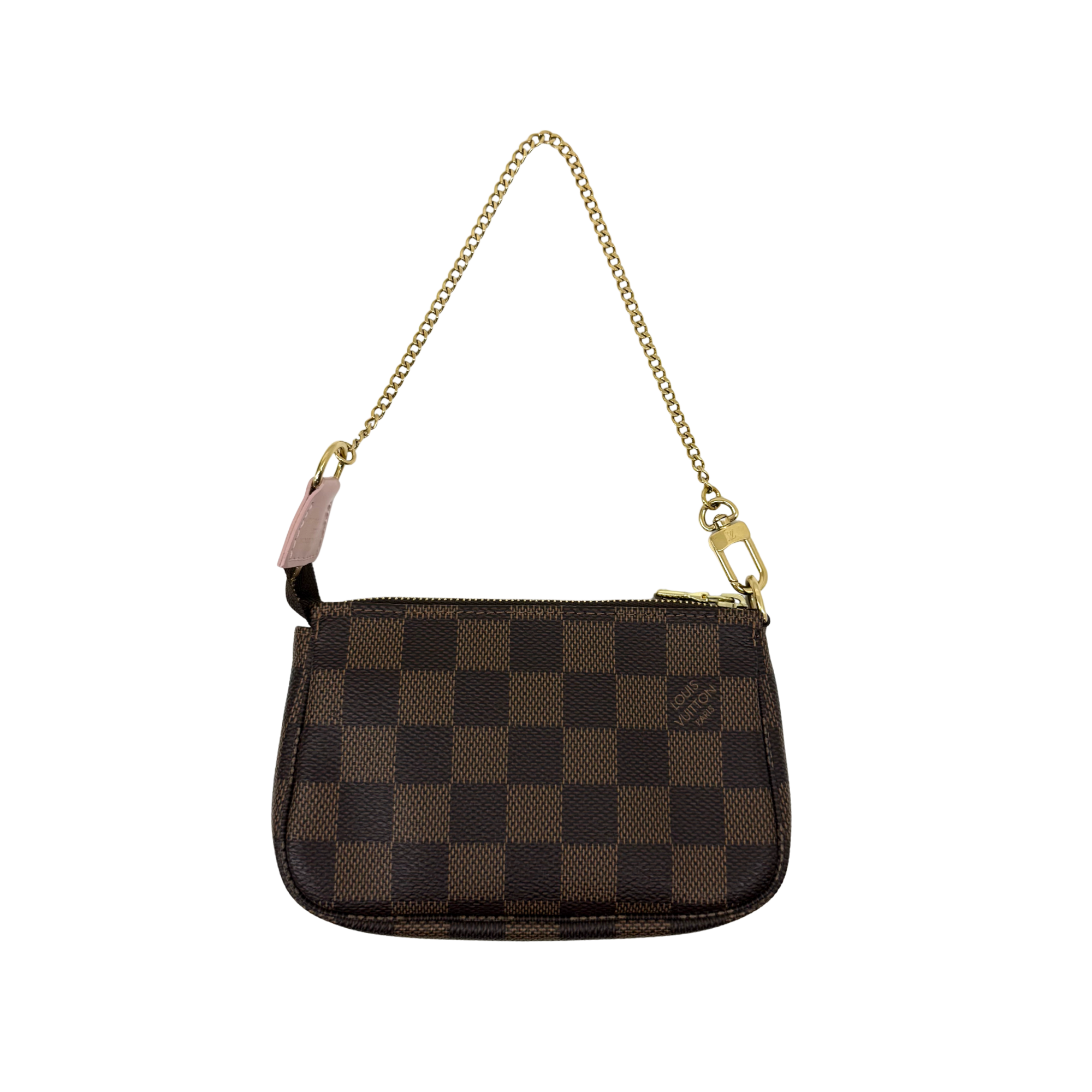 Louis Vuitton Pochette Accessoires Limited Edition Vivienne Xmas Damier Mini clutch bag (pre-owned)