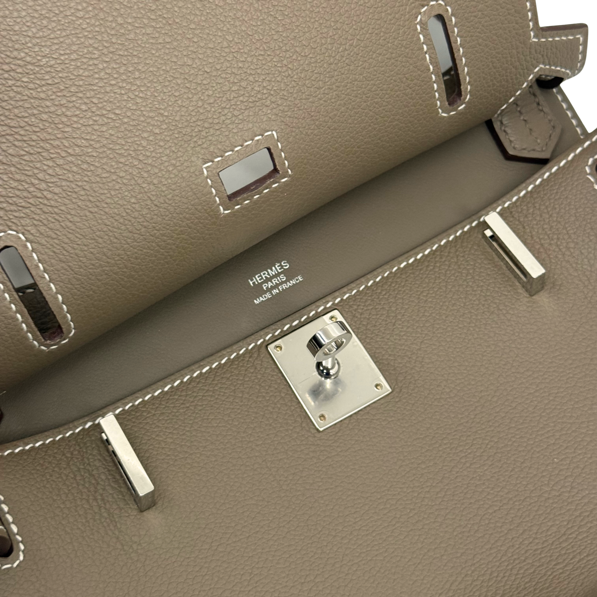 Hermès 2024 Mini Evercolor Jypsiere crossbody bag (pre-owned)
