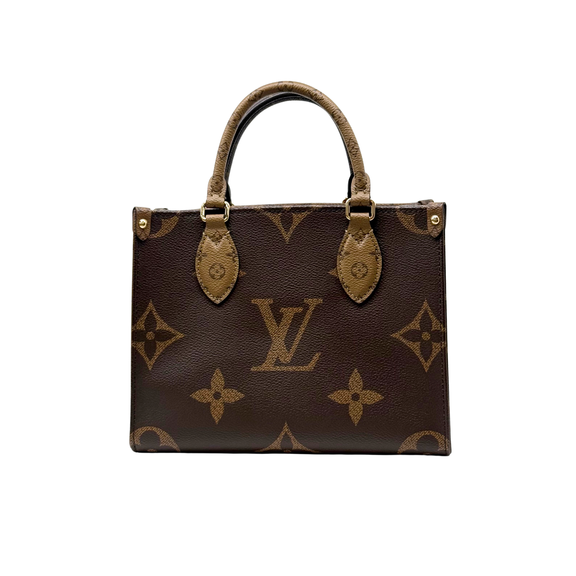 Louis Vuitton OnTheGo Tote Reverse Monogram Giant PM shoulder bag (pre-owned)
