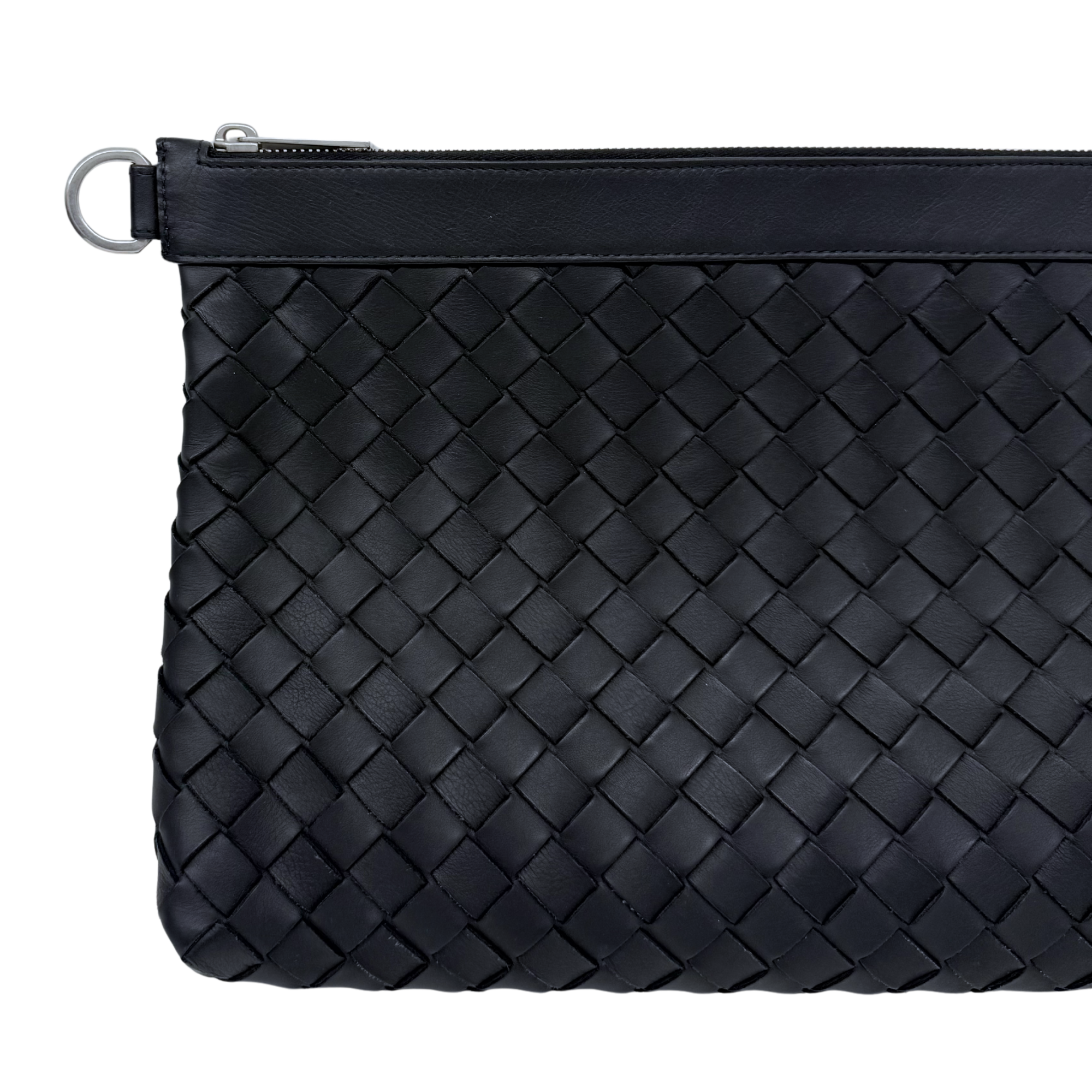 Bottega Veneta Avenue Clutch in Intrecciato Leather (pre-owned)
