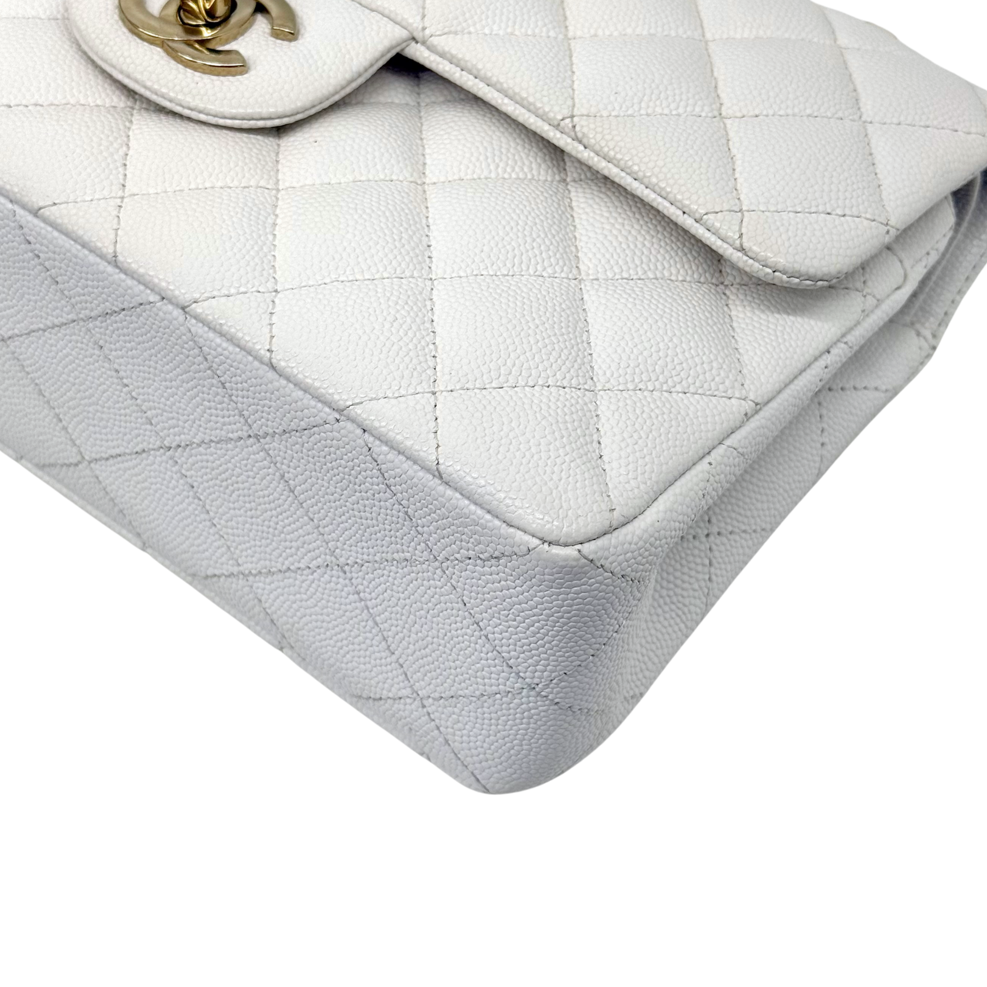 Chanel white bag
