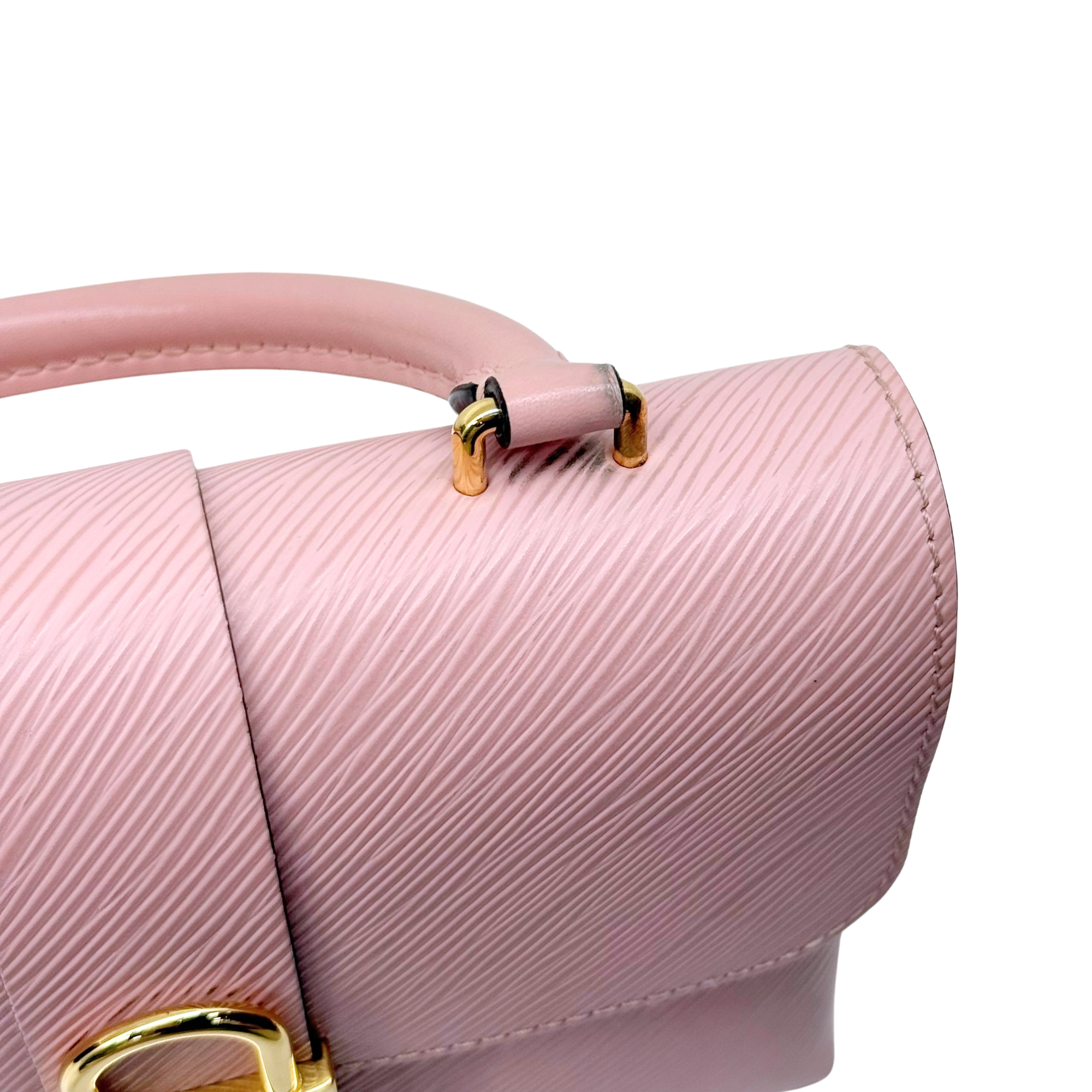 Louis Vuitton Epi Locky BB Rose Ballerine (pre-owned)