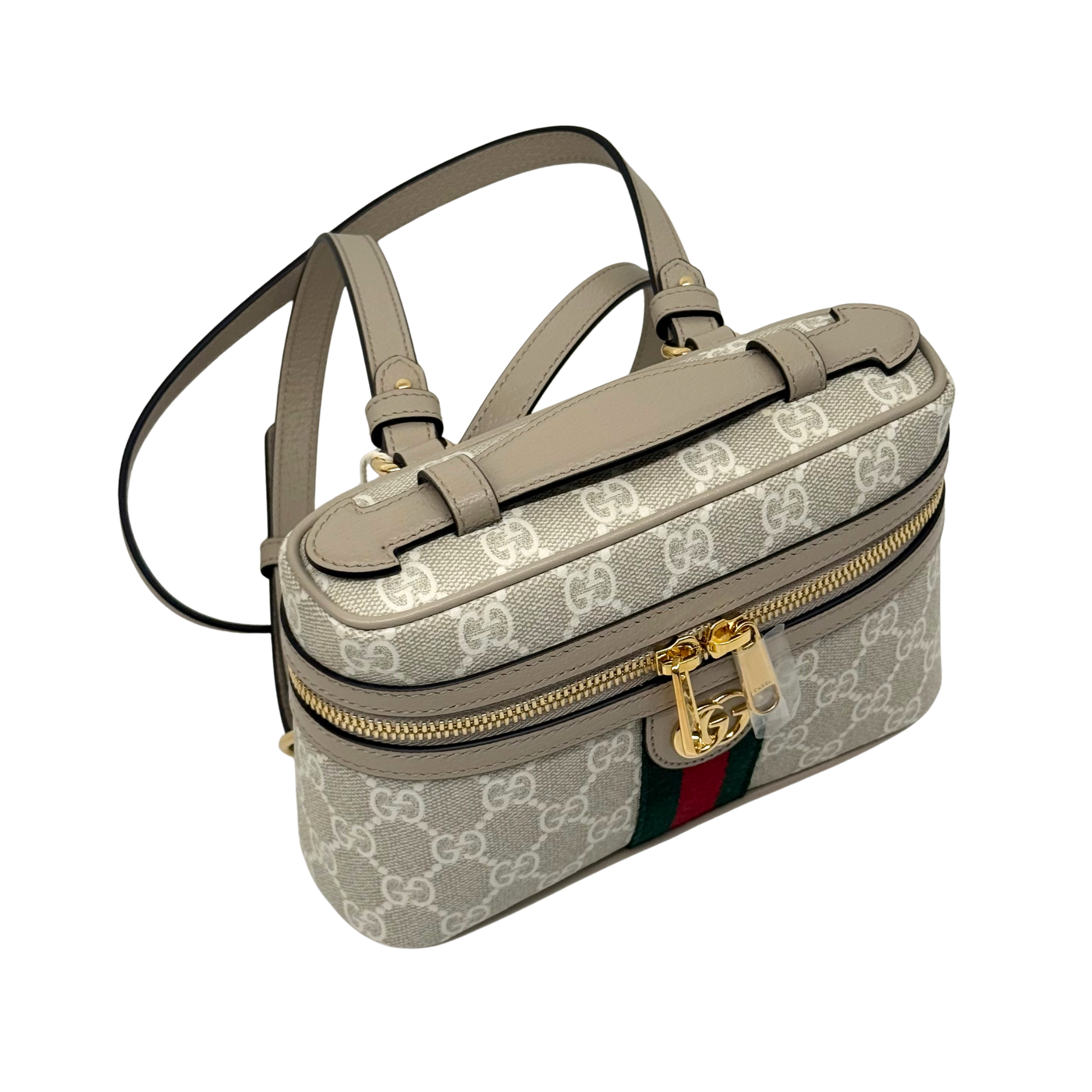 Gucci Beige Ophidia super mini shoulder bag (brand new)