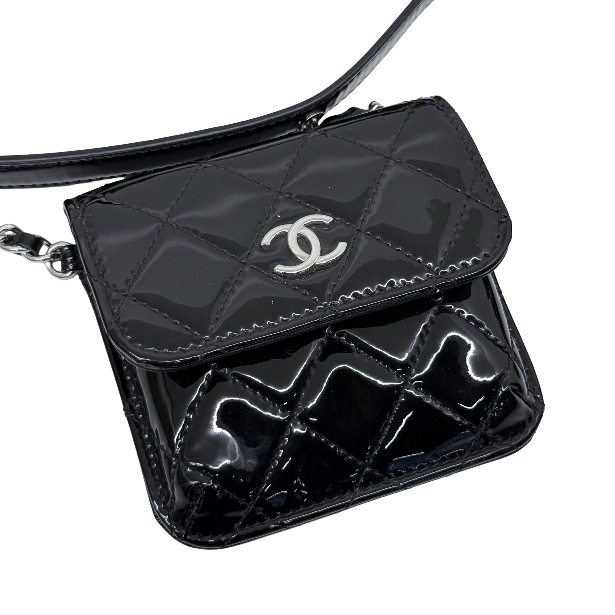 Chanel two small belt bag