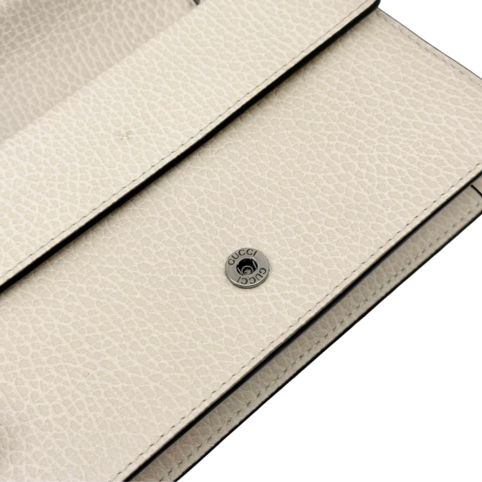 Gucci White Crystal Dionysus Super Mini Bag (pre-owned)