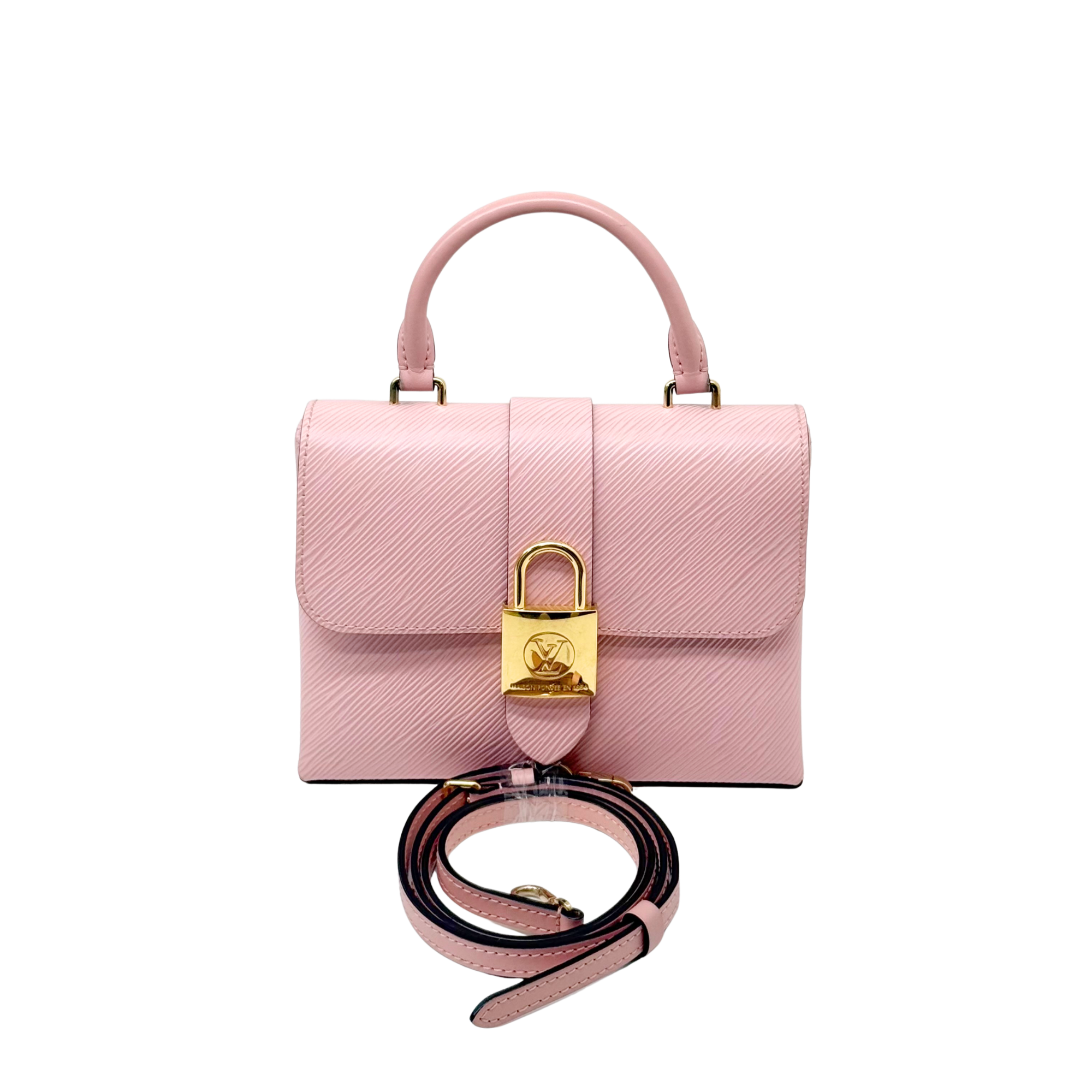 Louis Vuitton Epi Locky BB Rose Ballerine (pre-owned)