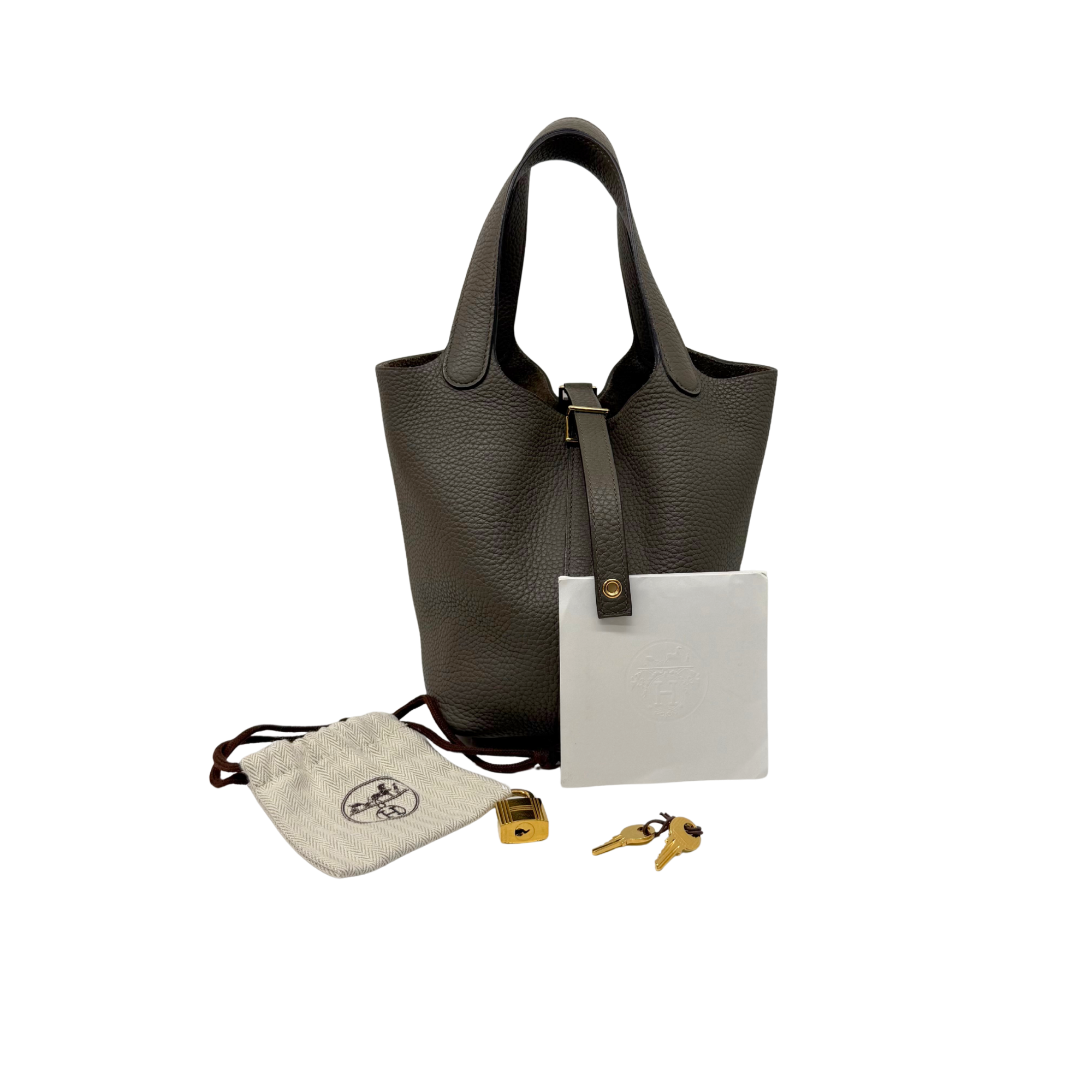 Hermes 2018 Picotin Lock 18 Vertrodenh Taurillon (pre-owned)