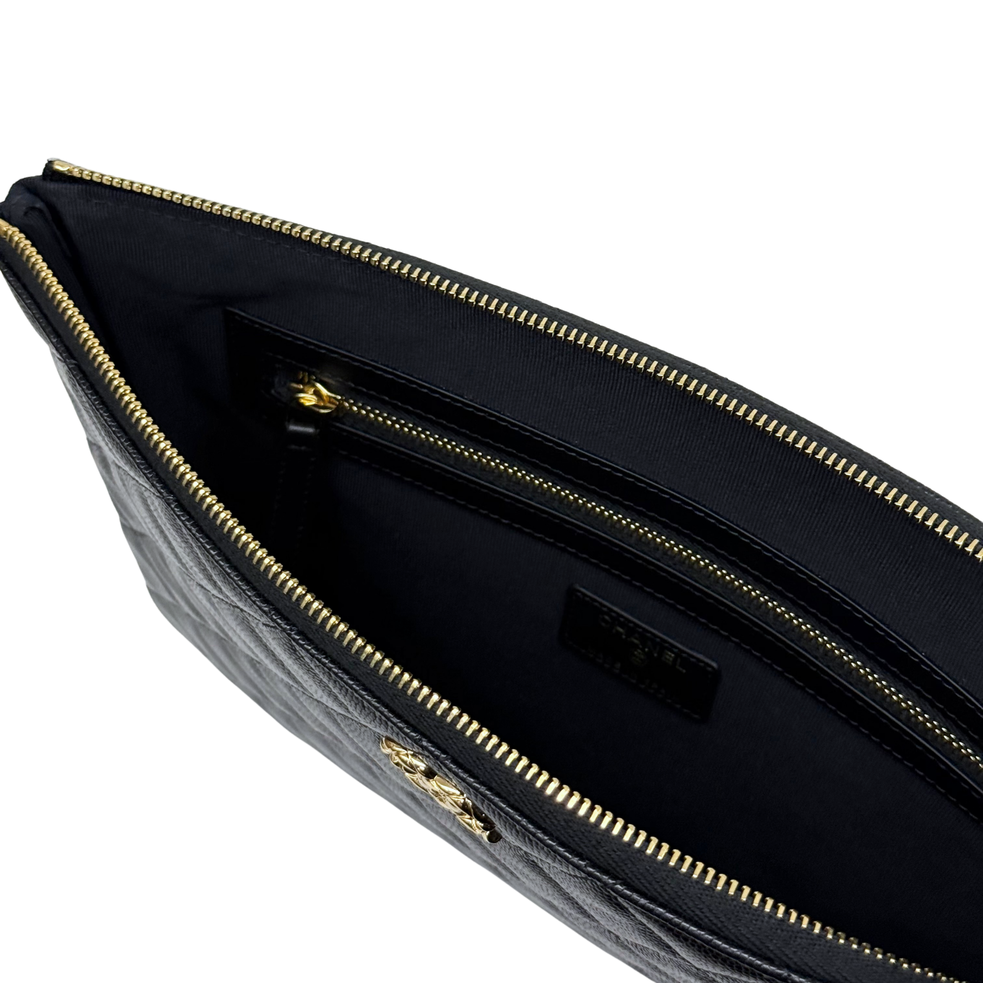 Chanel pouch black m