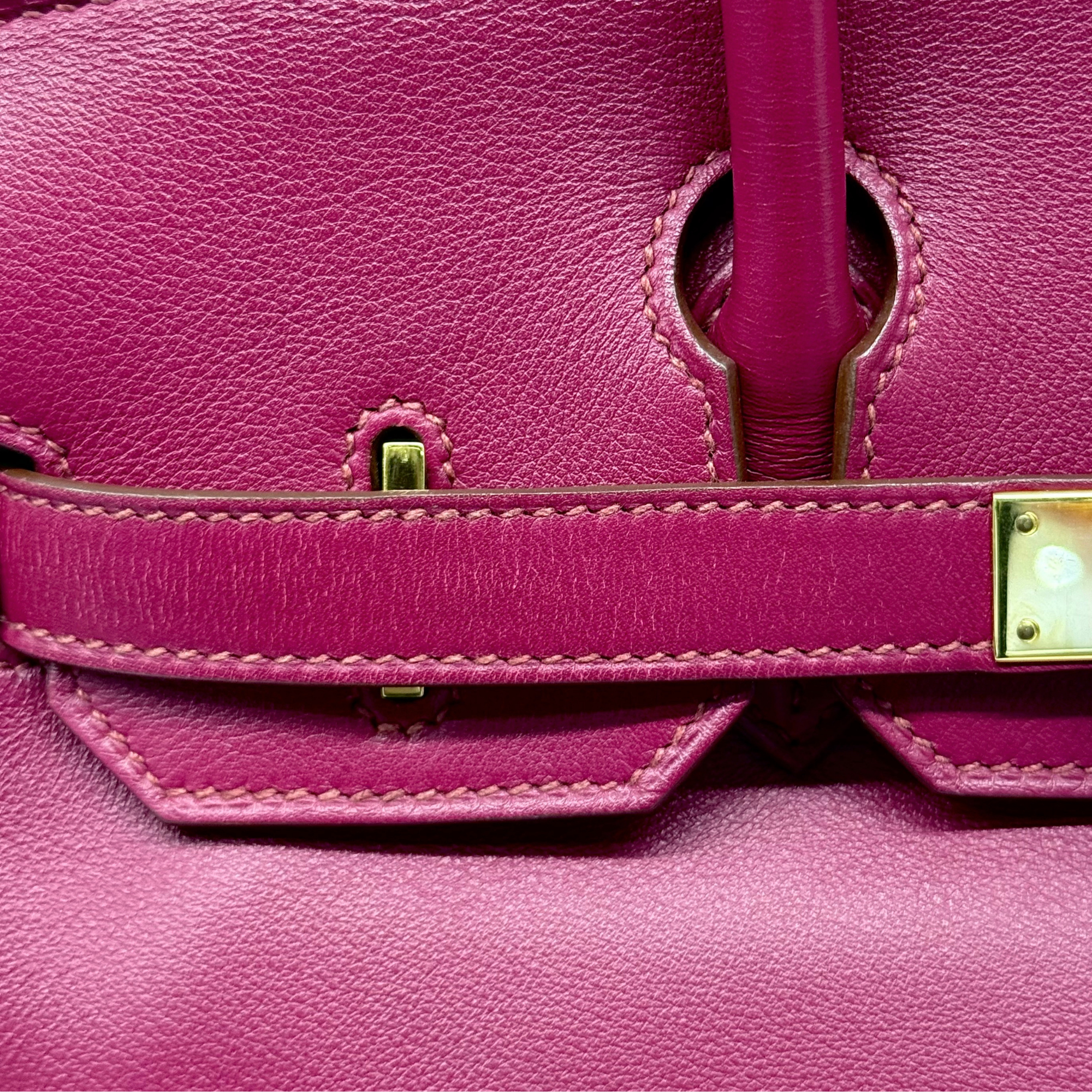 Hermes magenta birkin